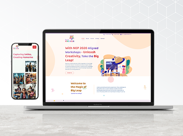 Kids klub | Advanced technology learning platform website