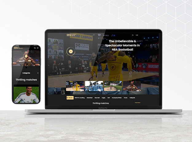 Sky Sports Network |  Ready-made ecommerce template